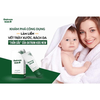 Gel bôi da đa năng Oatrum Kids New Tuýt 20g