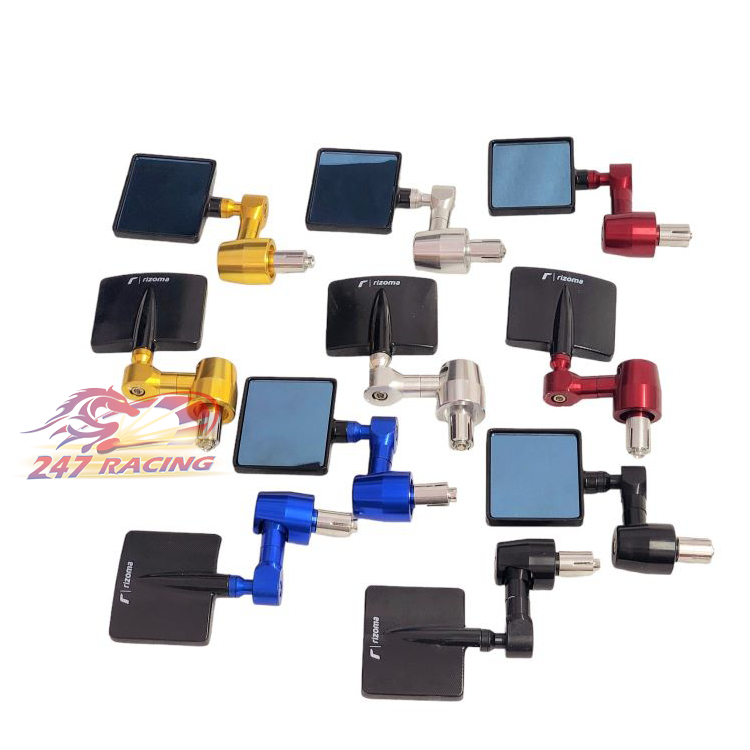 1 cái Gương chiếu hậu Gù Tay Lái VUÔNG Rizoma gắn ghi đông xe máy các loại xe máy moto PKL sirius wave dream exciter win