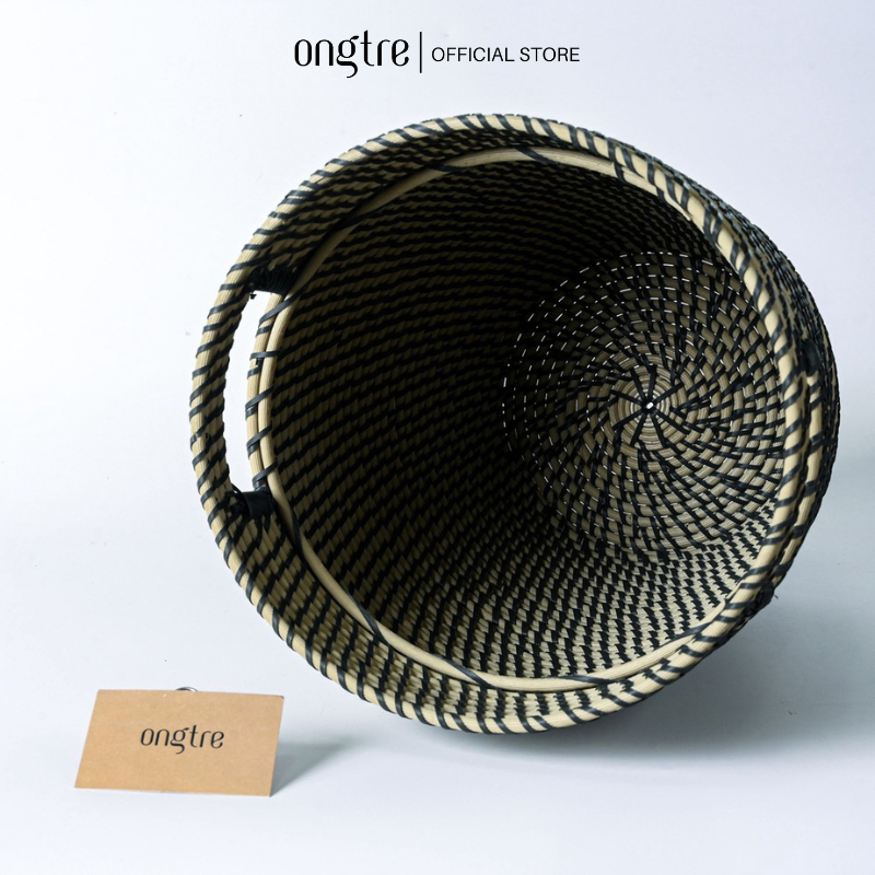 Giỏ Decor ONGTRE Đa Năng, Hộp Đựng Đồ Trang Trí Nhà Cửa, Giỏ Lưu Trữ Quần Áo, Đồ Chơi, Phòng Khách, Phòng Ngủ