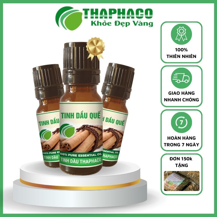 Tinh Dầu Quế Thiên Nhiên 10ml Thaphaco