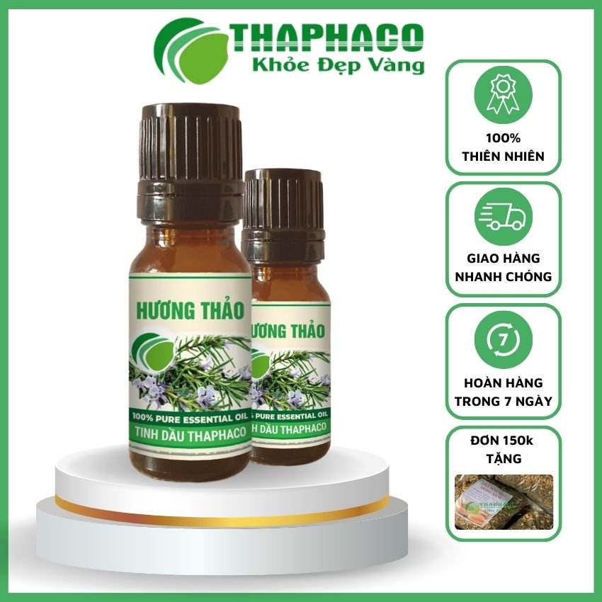 Tinh Dầu Hương Thảo Nguyên Chất 10ml Thaphaco