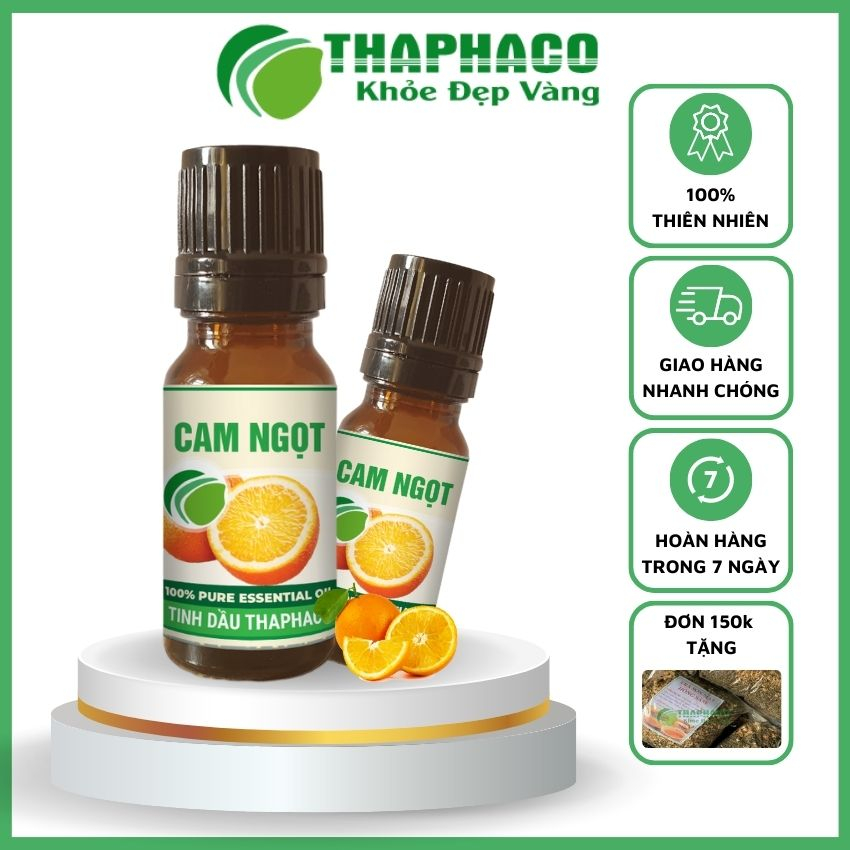 Tinh Dầu Cam Ngọt Thiên Nhiên 10ml Thaphaco