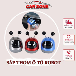 Sáp Thơm Ô Tô ROBOT Để Taplo Trang Trí Khử Mùi Nội Thất Xe Hơi VERSION 5