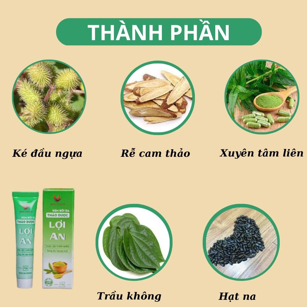 Ảnh Kem Bôi Da Lợi An 3