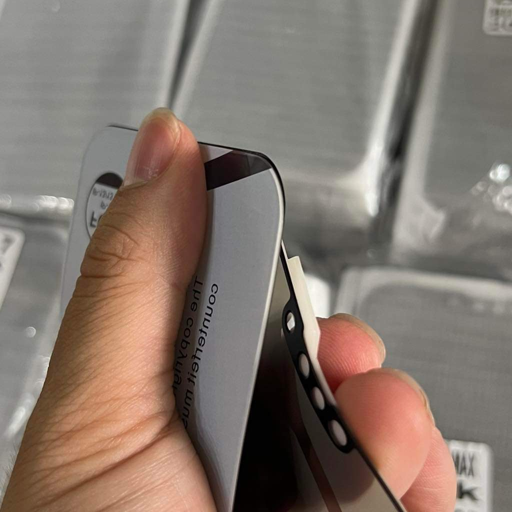 Kính cường lực iPhone Dẻo chống nhìn trộm chống vân tay dành cho iPhone 7plus đến 16 pro max