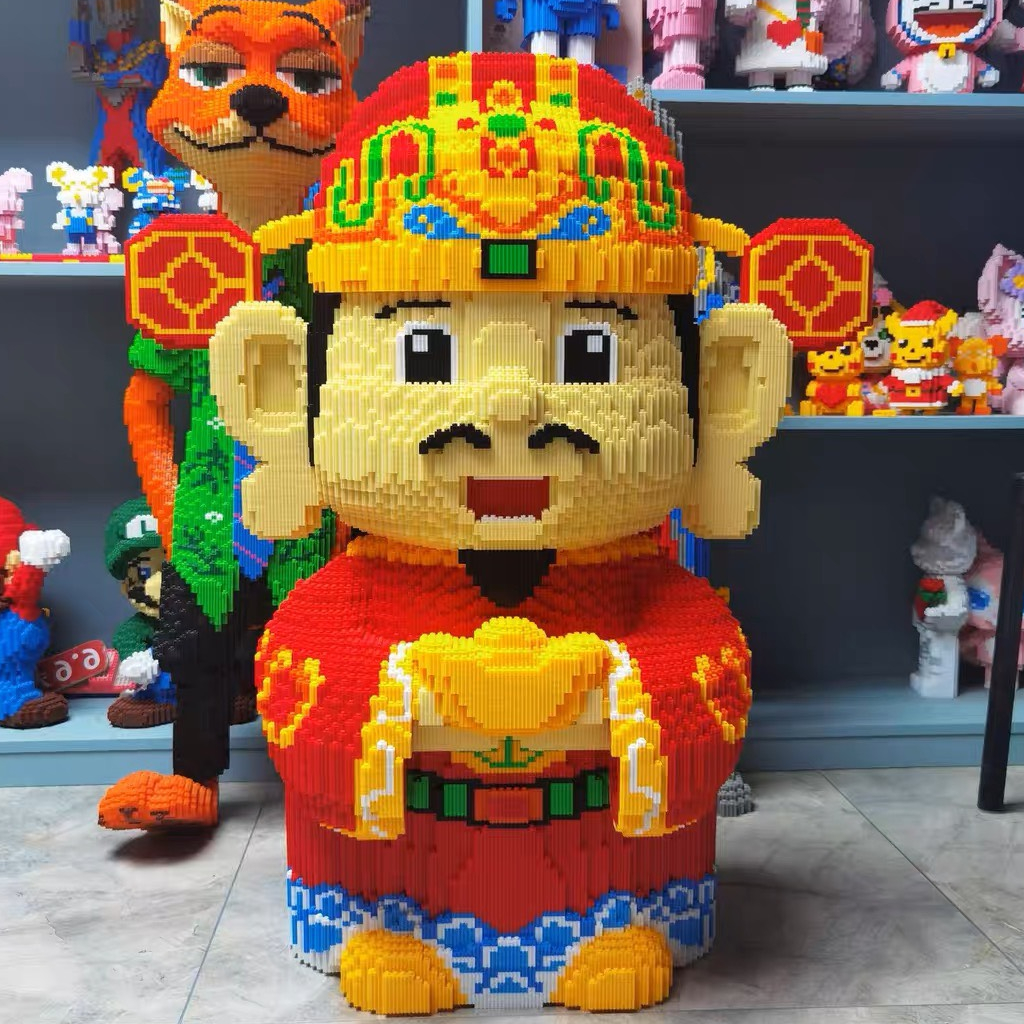 Cách lắp ráp Lego Ông Thần Tài