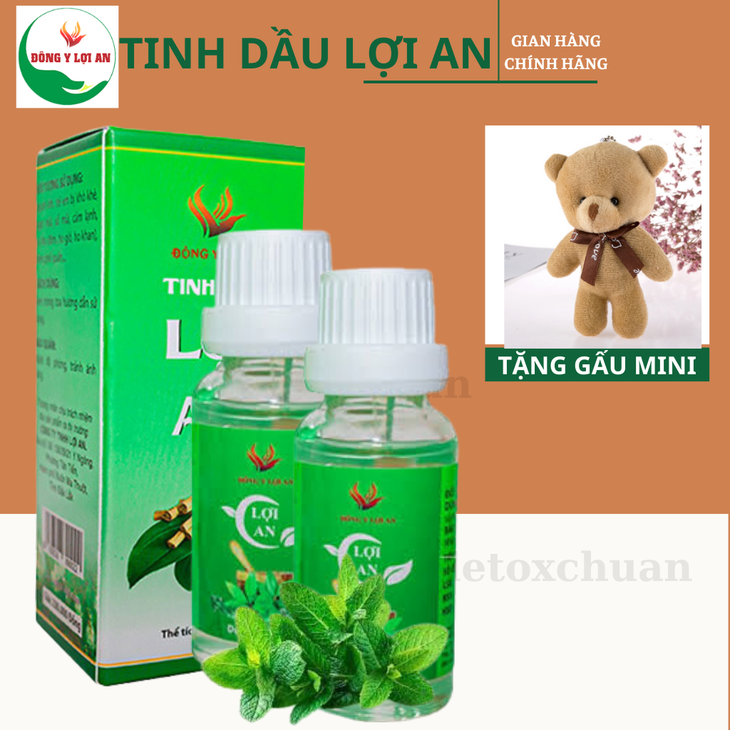 Ảnh Tinh Dầu Lợi An Bôi Ho Sổ Mũi Cho Bé - Date Mới _ Hàng Chuẩn 2