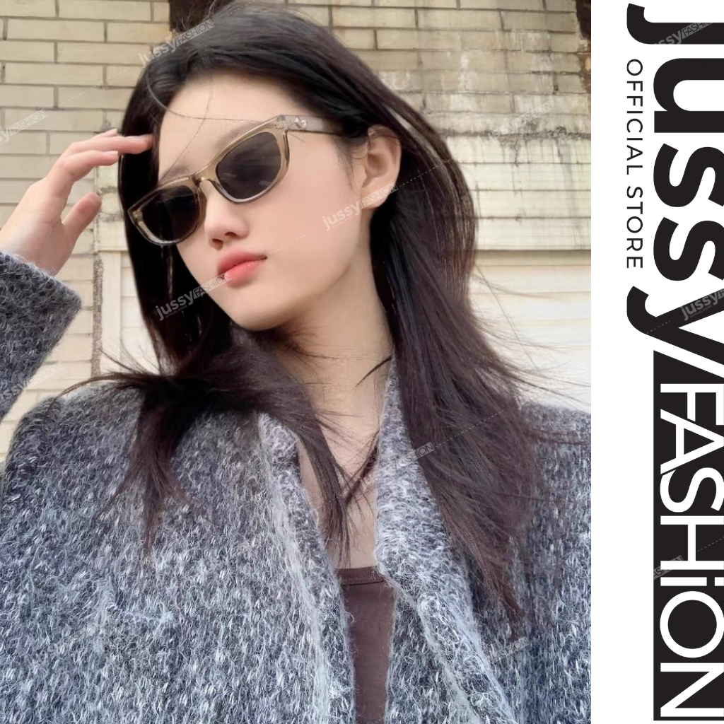 Kính Mát JMK01 Cao Cấp Jussy Official Kính Gọng Mắt Mèo Chống Tia Uv Phong Cách Thời Trang Hàn Quốc Cho Nam Và Nữ