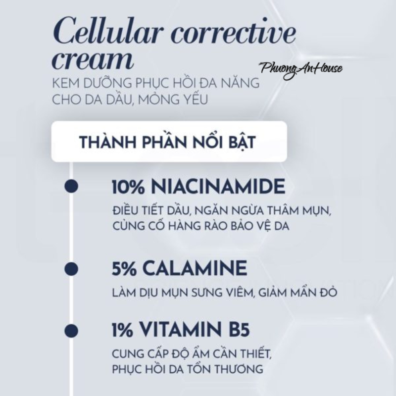 Kem dưỡng da phục tái tạo da Oh!Oh! Cellular Corrective Cream 30ML - PHUONGANHOUSE