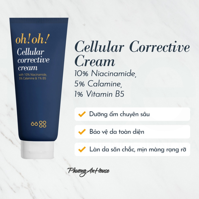 Kem dưỡng da phục tái tạo da Oh!Oh! Cellular Corrective Cream 30ML - PHUONGANHOUSE