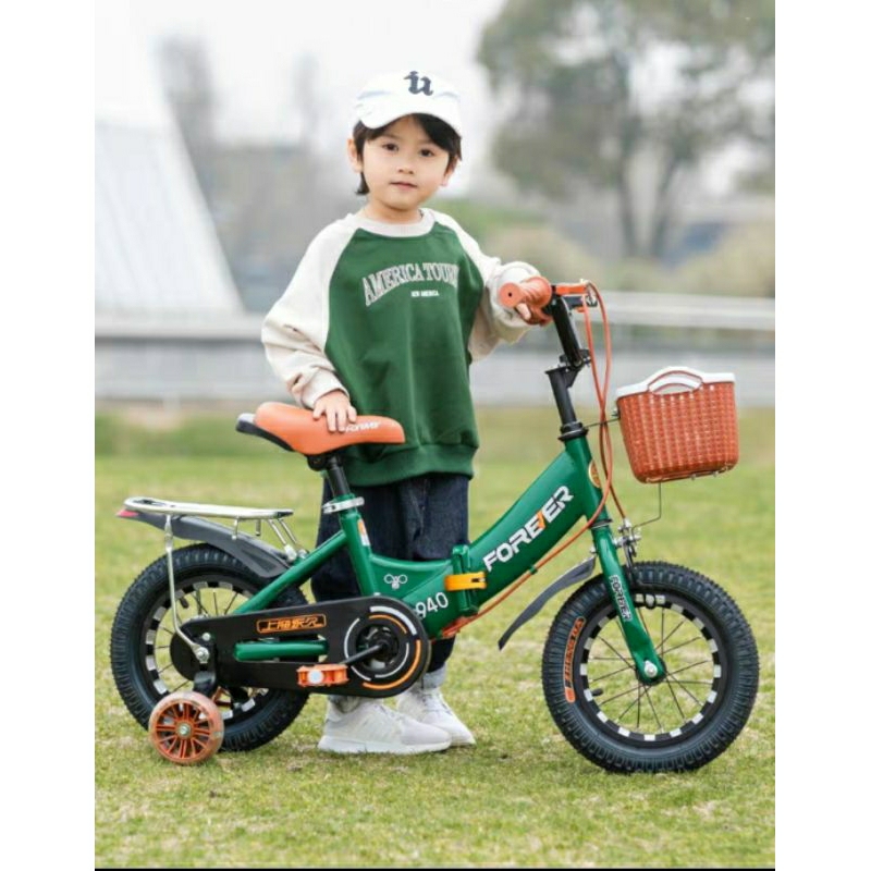 Sẵn, Xe Đạp Thể Thao Forever Gấp Gọn  Cho Bé Size 2÷7tuổi