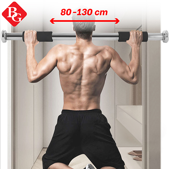 {DB80-130cm } BG -Xà đơn treo tường gắn cửa độ dài tùy chỉnh cao cấp tập thể dục tại nhà