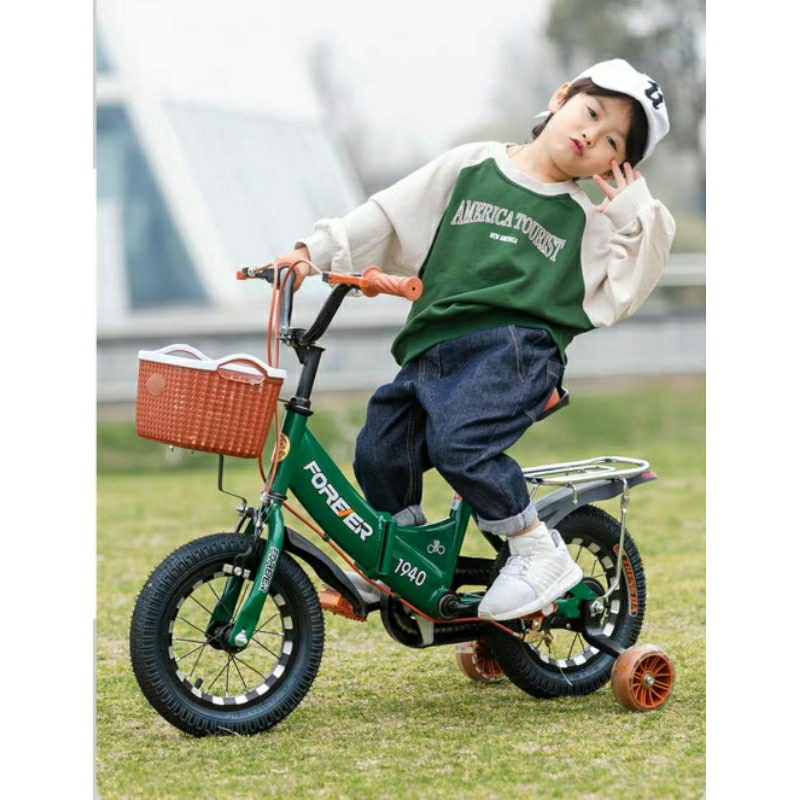 Sẵn, Xe Đạp Thể Thao Forever Gấp Gọn  Cho Bé Size 2÷7tuổi