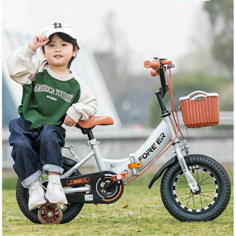 Sẵn, Xe Đạp Thể Thao Forever Gấp Gọn  Cho Bé Size 2÷7tuổi