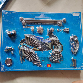 DIAMOND SALAYA - Full xe ốc Salaya inox 304 cho Dr Wave SH mode Fuled Ex10 Ex11 Ex150 Ex155 WIN