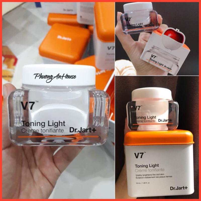 Kem dưỡng trắng và tái tạo da V7 Toning Light Dr Jart Hàn Quốc 50ML - PHUONGANHOUSE