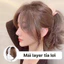 Tóc Mái Giả LAYER, Kẹp Phồng 2 Bên [Có clip, ảnh thật] phong cách Hàn Quốc giống tóc thật Qiqishop