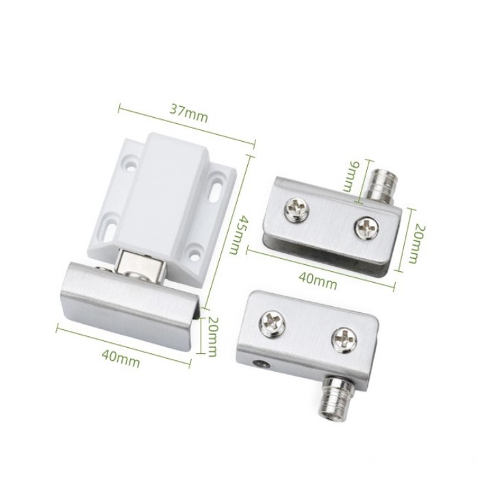 Bản Lề Cối Xoay Cửa Kính Inox - Bộ 4 Chiếc - Bảo Hành 12 Tháng .