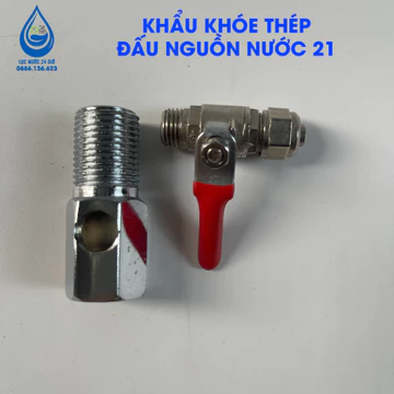 khẩu Khóa Kim loại Chia Nước - Nước Cấp Dây 10, Máy Lọc RO, Máy Phun Sương, Máy Nước Sinh Hoạt