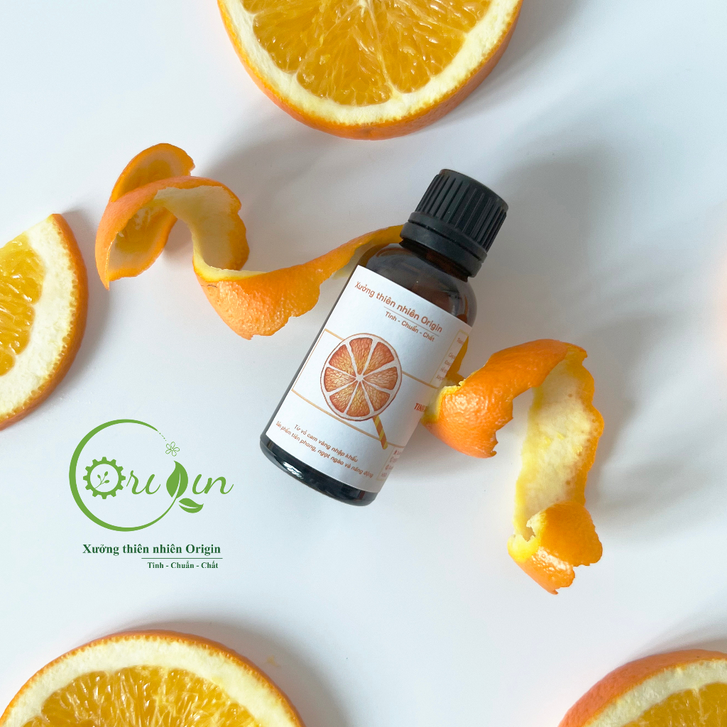 Tinh dầu cam ngọt tự nhiên nguyên chất Origin 30ml - Xông thơm, massage, thư giãn