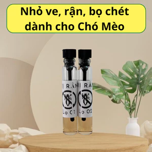Nhỏ ve rận, bọ chét dành cho Chó Mèo