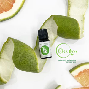 Tinh dầu dưỡng tóc bưởi xanh Origin nguyên chất 100% ngăn rụng, kích thích mọc tóc [Kiểm nghiệm GC-MS]-10ml