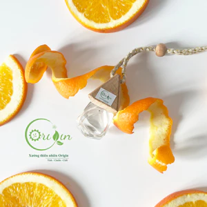 Tinh dầu treo xe cam ngọt Origin chống say xe, khử mùi oto - 6.5ml