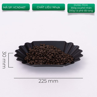 VOLCANO Khay nhựa trưng bày cà phê mẫu cupping V3