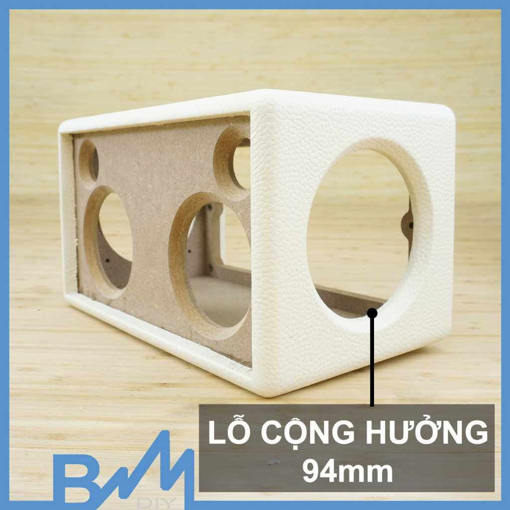 Box loa bọc da 260x150x160mm ghép loa 3inch cộng hưởng dáng acton ...