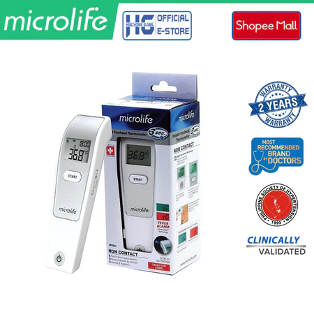 Nhiệt Kế Hồng Ngoại Đo Trán Microlife FR1MF1