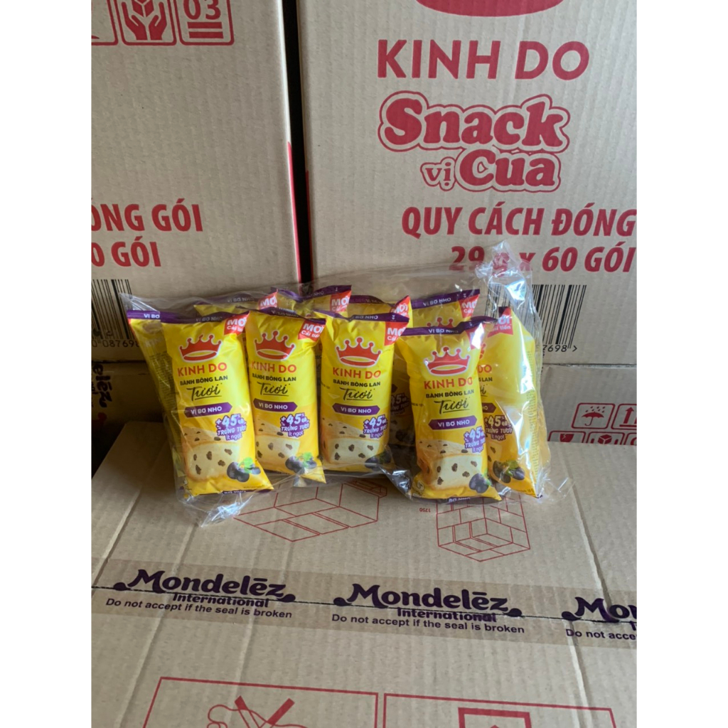 Bánh Bông lan Nho Kinh Đô 38g ( 1 bịch 10 cái) Shopee Việt Nam