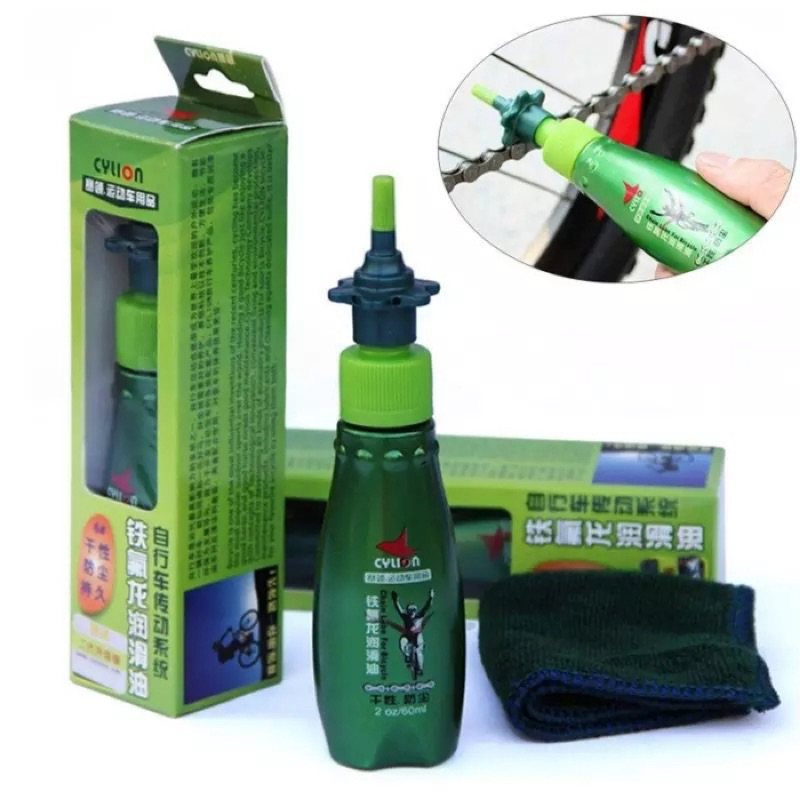 Dầu Bảo Dưỡng Sên Xích Líp Xe Đạp CYLION DRY TEFLON LUBE 60ml