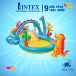 Bể bơi phao cầu trượt INTEX mẫu mới đủ mẫu mới nhất - TẶNG BƠM ĐIỆN — ảnh 3