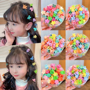 Set 50 Kẹp Mini Nhiều Hình Màu Sắc Ngọt Ngào Cho Bé Gái QiQiShop