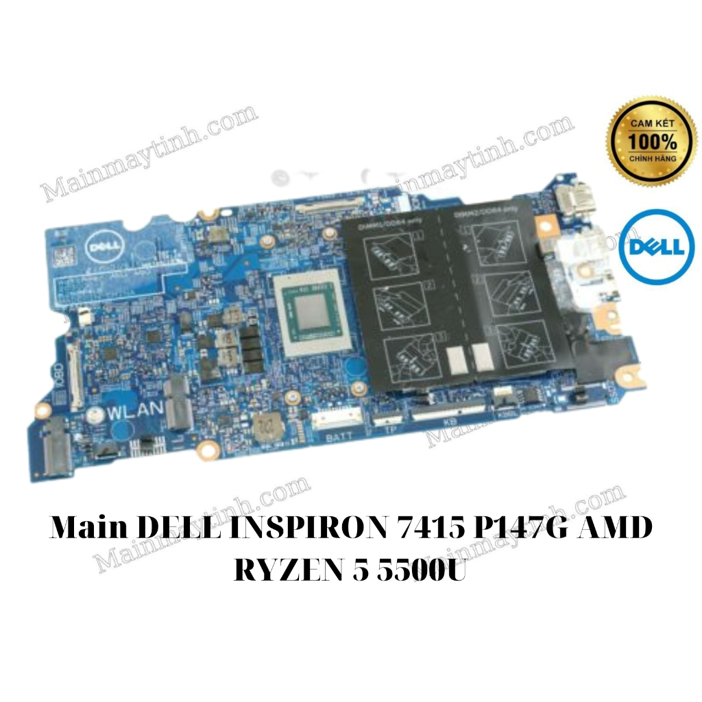 Main DELL INSPIRON 7415 P147G AMD RYZEN 5 5500U Shopee Việt Nam
