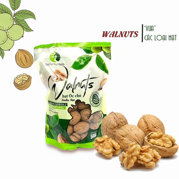 [ TẶNG 25GRAM HẠT CHIA ÚC ] Quả Óc Chó vàng Mỹ - Quả óc chó Mỹ túi 500g - HẠT ÓC CHÓ VÀNG CHANDLER