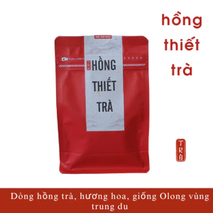 Hồng thiết trà- dòng hồng trà chuẩn công thức trà đạo đóng túi ziper 100gr gói nhỏ 10gr