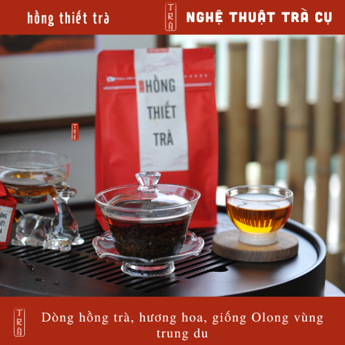 Hồng thiết trà- dòng hồng trà chuẩn công thức trà đạo đóng túi ziper 100gr gói nhỏ 10gr