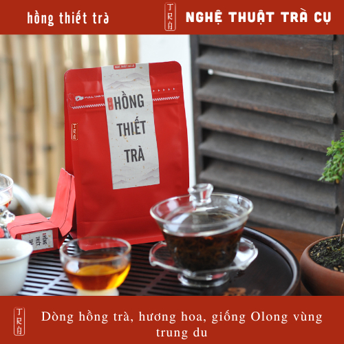 Hồng thiết trà- dòng hồng trà chuẩn công thức trà đạo đóng túi ziper 100gr gói nhỏ 10gr
