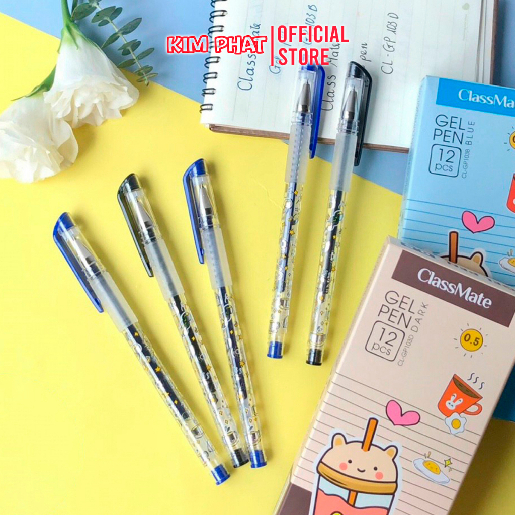 Bút gel, Bút bi nước ClassMate CL-GP103 Ngòi 0.5mm, Thiết kế Trà Sữa Dễ ...