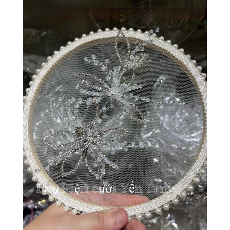 cài tóc cô dâu bán cả bộ như ảnh( mua lẻ ib shop)