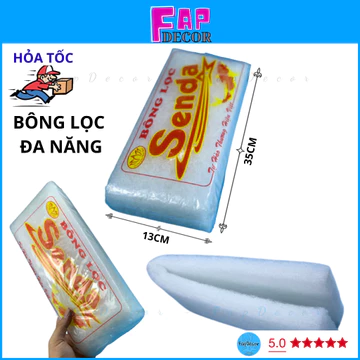 BÔNG LỌC ĐA NĂNG, BÔNG GÒN LỌC NƯỚC CHO HỒ CÁ CẢNH, VẬT LIỆU LỌC NƯỚC - FAPDECOR