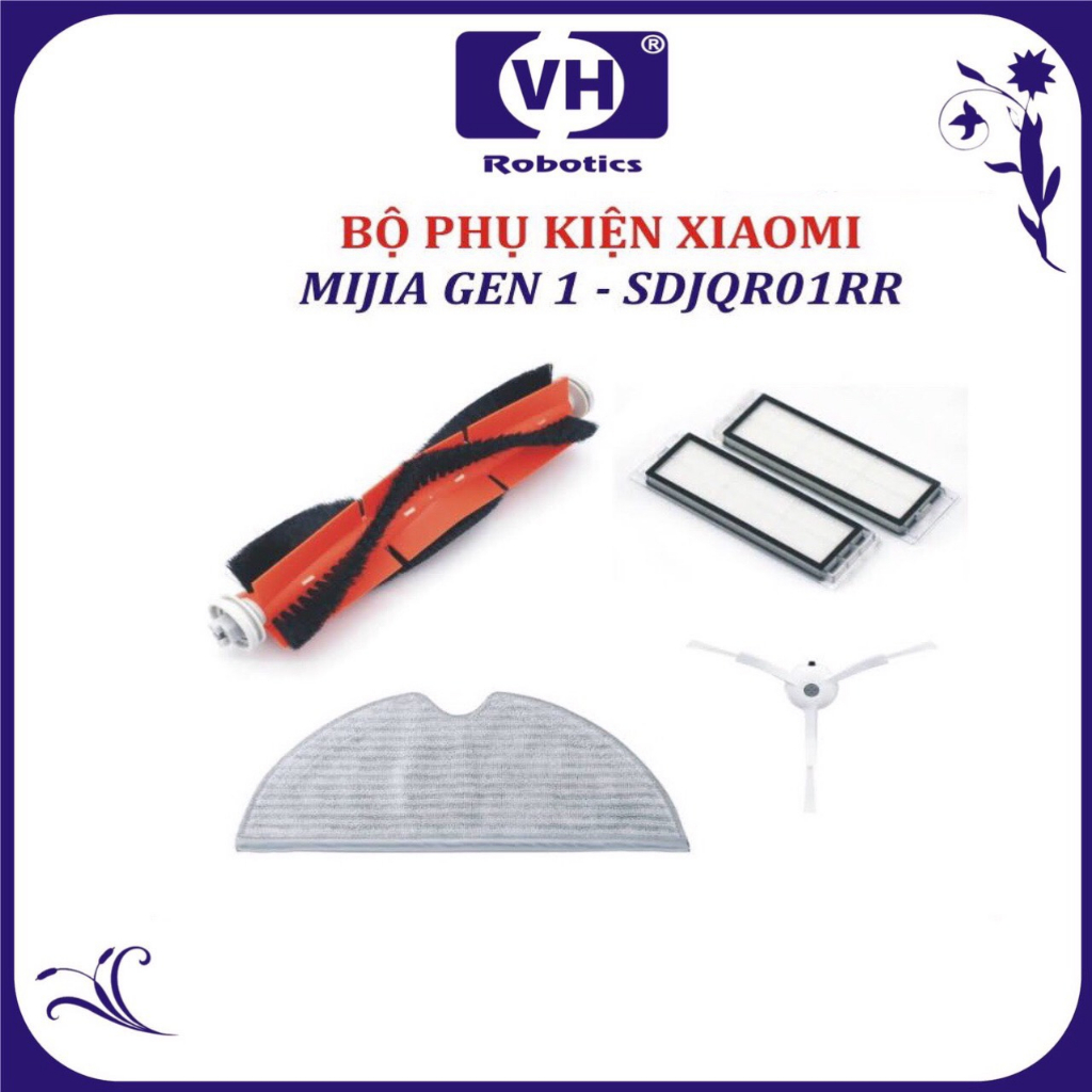 Phụ kiện Robot hút bụi Mijia Gen 1-SDJQR01RR-SKV4022GL - Màng lọc hepa ...