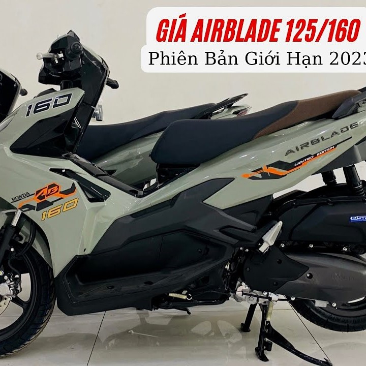 Tem xe Airblade 160 phiên bản giới hạn 2023. Dán được trên mọi nền xe. Không thấm nước, không bay màu