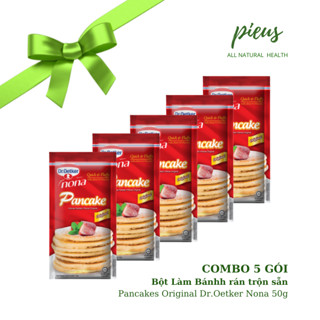 Combo 5] Bột Làm Bánh Rán | Pancakes, Waffle & Crepe Mix Original Dr.Oetker  Nona 100g - Bột làm bánh trộn sẵn | Pieus | Shopee Việt Nam