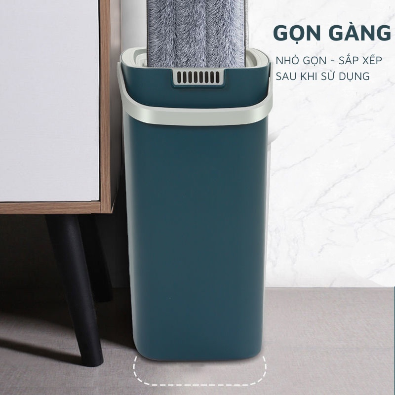 Cây Lau Nhà Tự Vắt Thông Minh MOPScratch Chổi Lau Nhà Tự Vắt Thông Minh Bộ Lau Nhà 360 Độ Cao Cấp Tiện Lợi