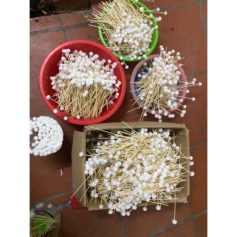 Bông se ráy tai lông vịt mềm mại [ 30 cây]