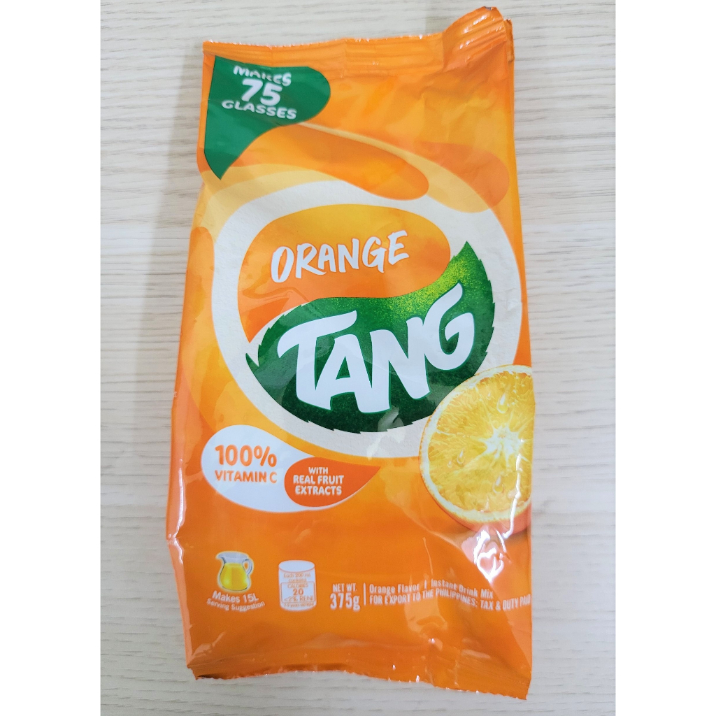 (TANG gói 375g) BỘT CAM HÒA TAN Mondelez Orange Powder (HALAL) | Shopee ...