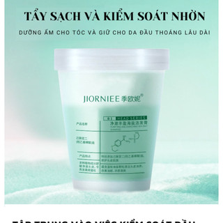 Tẩy tế bào da chết da đầu Jiorniee, tẩy tbc tóc giúp sạch sâu, giảm bết tóc, kiểm soát dầu nhờn.