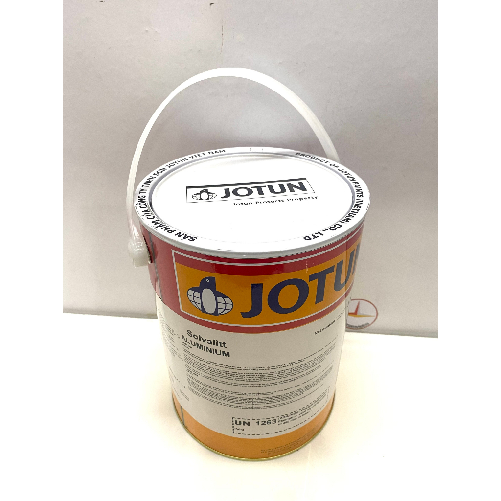 Sơn Chịu Nhiệt 600 oC Jotun Solvalitt Màu bạc Aluminium _ 5L | Shopee ...